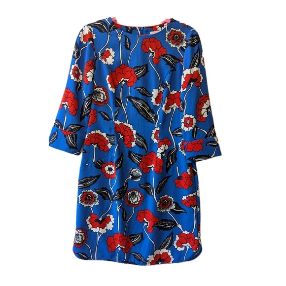 Boden Isabelle Shift 3/4 Long Sleeve Dress Floral - Picture 1 of 12